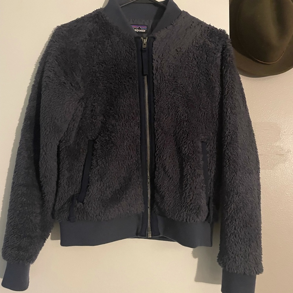 Patagonia Los Gatos Fuzzy Bomber Jacket